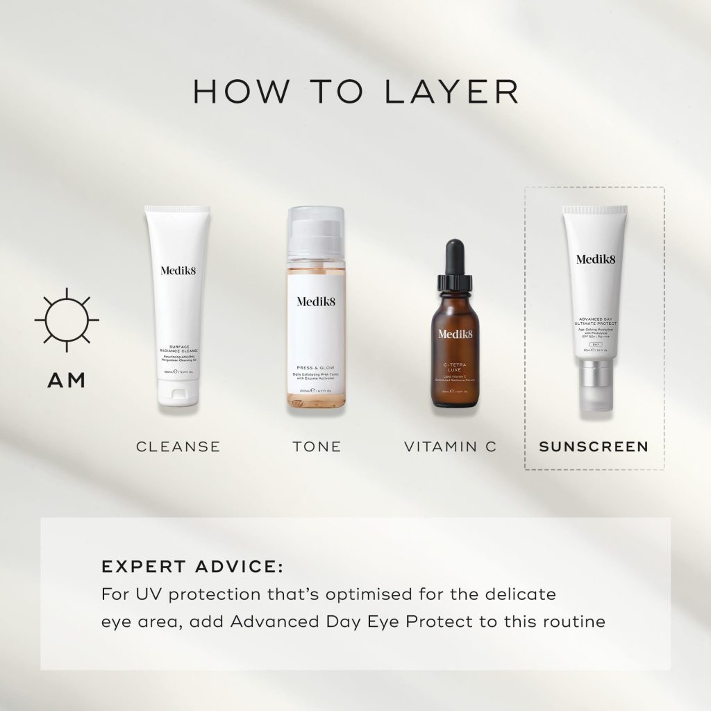 Medik8 Advanced Day Ultimate Protect SPF50 - huidbeschermende dagcrème voor huidverbetering op basis van wetenschap